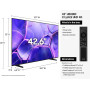 Téléviseur Samsung Smart TV 85 Pouces Crystal UHD U8000 4K, processeur Crystal 4K, système Tizen™