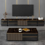 Ensemble Table Basse et Meuble TV de Luxe BML UL-26NCF010 pour Salon