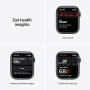 Apple Watch Series 7 GPS + Cellular 45 mm Aluminium Minuit