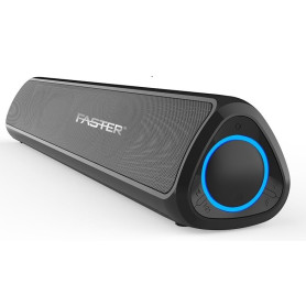 Barre De Son Bluetooth Faster Z10, 20W Avec Batterie 3600 Mah