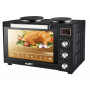 Four Électrique avec Double Plaque de Cuisson BML 45 Litres 1700W, Cuisine domestique et familiale