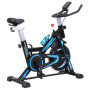 Vélo de sport spinning d'Intérieur, 150 kg, Unisexe (sans compteur) en Acier pour un fitness complète et efficace