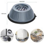 Pack de 4 Coussinets stabilisateurs anti-vibration pour machine à laver, réduction du bruit et protection du sol