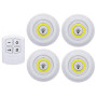 Pack de 3 Ampoules ED Puck Light autocollante, Éclairage intelligent pour résidentielle et intérieure