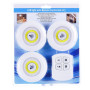 Pack de 3 Ampoules ED Puck Light autocollante, Éclairage intelligent pour résidentielle et intérieure