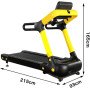 Tapis De Course Électrique Commercial Yl-T020, Haut De Gamme Pour Salle De Sport Et Domicile