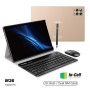 Tablette Modio M36 10,1", Android 15, 12 Go RAM, 512 Go, WiFi 5G avec Clavier, Souris et Accessoires