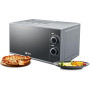 Micro-ondes SPJ MWSLU-20L003 – 20 Litres, 700 W, Décongélation, Commandes Mécaniques