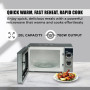 Micro-ondes SPJ MWSLU-20L003 – 20 Litres, 700 W, Décongélation, Commandes Mécaniques