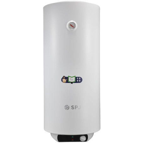 Chauffe-Eau Électrique SPJ WHVX-WT80L03 – 80 Litres, Thermostat Réglable, Réservoir Vertical