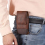 Étui Ceinture en Cuir pour Smartphone – Pochette Verticale avec Clip de Ceinture et Porte-Cartes