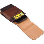 Étui Ceinture en Cuir pour Smartphone – Pochette Verticale avec Clip de Ceinture et Porte-Cartes