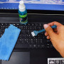 Kit de Nettoyage Écran 4 en 1, LCD SUPER ELECTRONIC – Spray, Brosse et Chiffon pour Ordinateur, Laptop et Smartphone