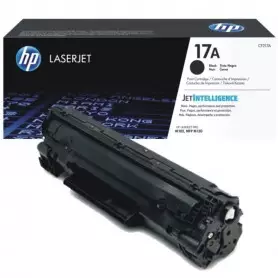 Toner encre d'origine, HP 17A CF217A pack de 1, imprimantes HP LaserJet Pro, noir