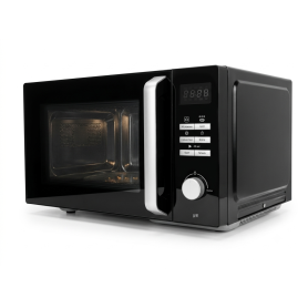 Micro-ondes Westpool 25 Litres – 900 W avec Grill, Décongélation Rapide et Cuisson par Étapes