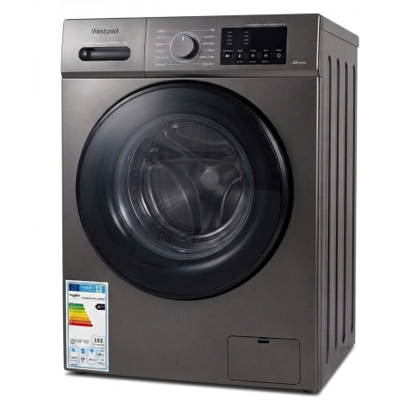 Machine à Laver Automatique Westpool 9 Kg – Chargement Frontal avec Technologie Inverter et Silent Wash