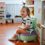 Pot d’Entraînement Bébé Pliable avec Siège de Toilette, Réducteur Portable Antidérapant avec Couvercle Anti-Éclaboussures
