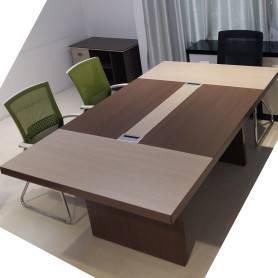 Table de Réunion de Bureau YIFA YF805 – Table de Conférence Moderne Extensible pour Entreprise