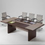 Table de Réunion de Bureau YIFA YF805 – Table de Conférence Moderne Extensible pour Entreprise