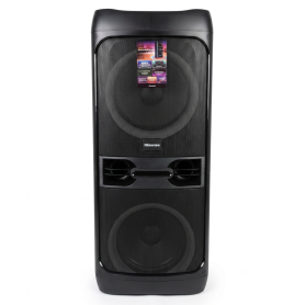 Enceinte haut-parleur DJ Hisense HP300, 400W RMS, Bluetooth 5.0, Effets Lumineux RGB et Mode Karaoké