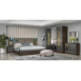 Chambre à Coucher Model:6631, ( Lit double, armoire 4 portes, coiffeuse et tables de chevet) sans matelas