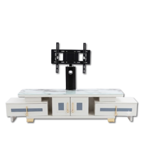 Meuble TV avec support TV795 TWO, Rangements optimisés, Structure stable et durable
