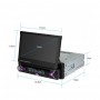 Lecteur DVD de voiture , bluetooth, écran tactile, lecteur CD, lecteurs MP3 / MP4, tuner radio, avec lien miroir