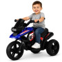 Moto tricycle électrique E-Trike Racer 6V pour enfants de 3 à 4 ans, avec moteur à balais puissant