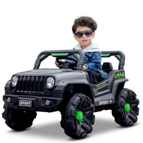 Voiture Électrique pour Enfants de 2 à 5 ans, 2 Places, 12V, 4 Roues avec Télécommandée