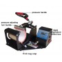 Presse à tasse par Sublimation, manuelle mono-poste avec 4 résistances interchangeables - MG-4ME