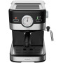 Machine à Expresso SILVERCREST SEM 1100 C3 – 15 Bars, 1100 W, Réservoir 1,5 L & Mousseur à Lait