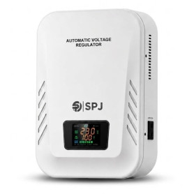 Régulateur de Tension Automatique SPJ 5000 VA – Stabilisateur Monophasé avec Écran LCD et Fonction By-Pass