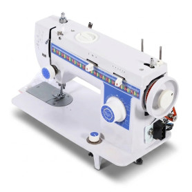 Machine à Coudre Électrique Multifonctionnelle PRIMETECH JH307, 90 W, Zigzag et Compacte
