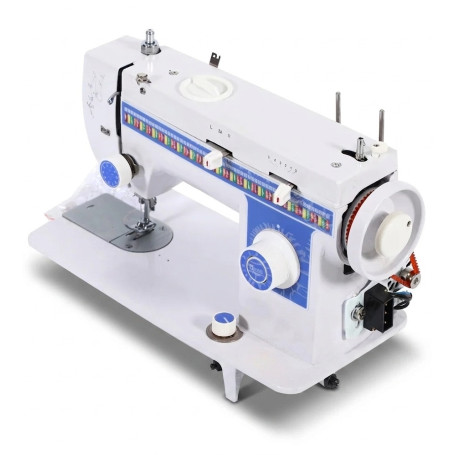 Machine à Coudre Électrique Multifonctionnelle PRIMETECH JH307, 90 W, Zigzag et Compacte
