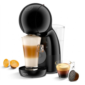 Machine à café Capsules KRUPS, 15 Bars, Nescafé Dolce Gusto Piccolo XS KP1A35, Pack 48 Capsules – Noir