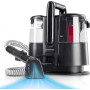 Nettoyeur Pro 3 en 1, CLEANmaxx, 400 W, 850 ml pour Tissus, Tapis et Moquettes