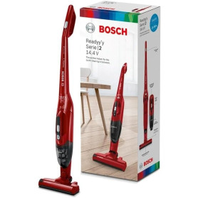 Aspirateur Balai Sans Fil BOSCH Serie 2 Readyy’y BBHF214R, 2 en 1, 14.4 V, 35 min