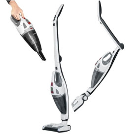Aspirateur Balai 2 en 1 Severin HV 7173, Sans Fil et Pliable, brosse électrique, éclairage LED - blanc