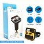 Kit voiture Bluetooth X9 Transmetteur FM sans fil Double chargeur USB Lecteur MP3 audio