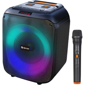 Enceinte, haut-parleur de Fête Denver BPS-6251K, Bluetooth, 400 W Max, Woofer 8 Pouces