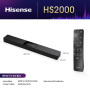 Barre de Son Hisense HS2000, 2.1 Canaux, 240 W, Dolby Audio, Bluetooth 5.3