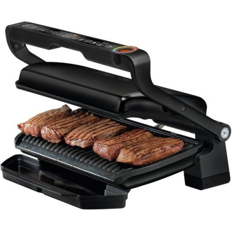 Grill Électrique Tefal OptiGrill+ XL GC727810, 2000 W, Grande Surface de Cuisson 600 cm²