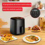 Friteuse à Air Chaud Tefal Easy Fry Max EY2458, 5 L, 10 Programmes, Écran Tactile
