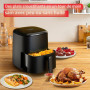 Friteuse à Air Chaud Tefal Easy Fry Max EY2458, 5 L, 10 Programmes, Écran Tactile