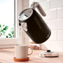 Bouilloire Électrique SILVERCREST®, 1.7 L, 2600 à 3100 W, Inox, Noir