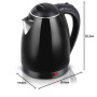 Bouilloire Électrique SPJ EKU-SS1801, 1.8 L, 1500 W, Inox 304