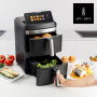 Friteuse à Air Taurus Duo Slim – 13L, 2800W, 2 Paniers, 10 Programmes