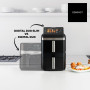 Friteuse à Air Taurus Duo Slim – 13L, 2800W, 2 Paniers, 10 Programmes