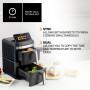 Friteuse à Air Taurus Duo Slim – 13L, 2800W, 2 Paniers, 10 Programmes