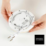Bouilloire Électrique Taurus Fusion Wave, 1.7L, 2200W, Base 360°
